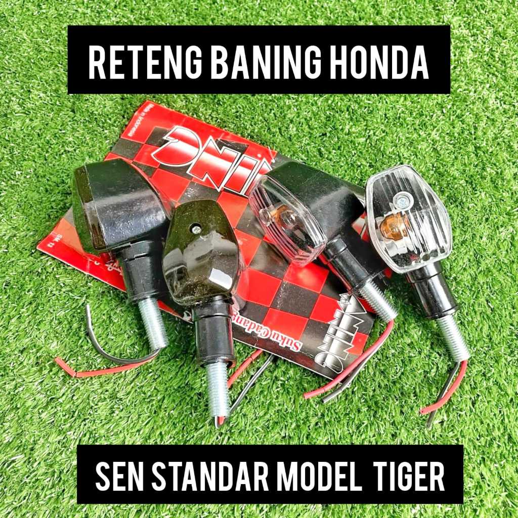 Riting sein standar honda tiger revo tiger old lampu sein reteng Baning