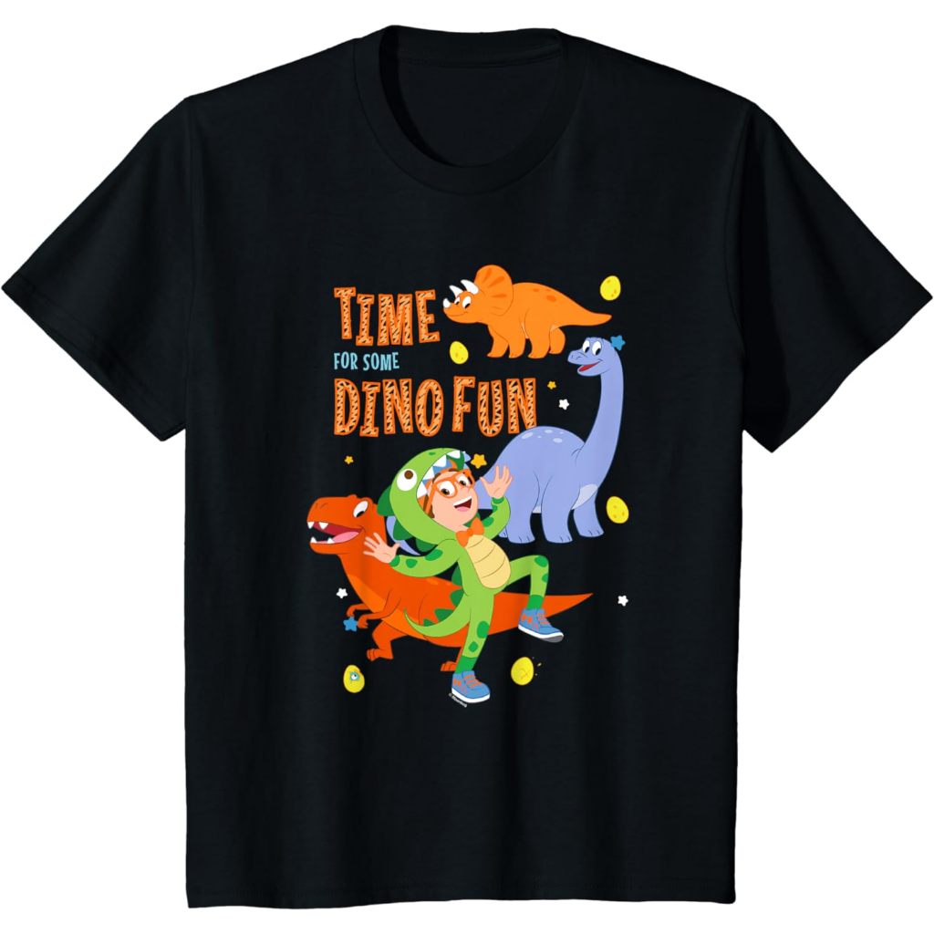 Baju Kaos Anak Distro Premium Blippi Dino Fun Time Group Shot T-Shirt