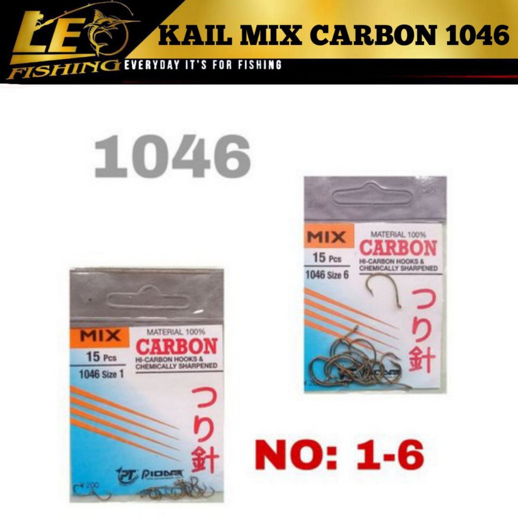 KAIL PANCING MIX CARBON 1046 KAIL PANCING UDANG TERLARIS KAIL PANCING PIONER TERLARIS