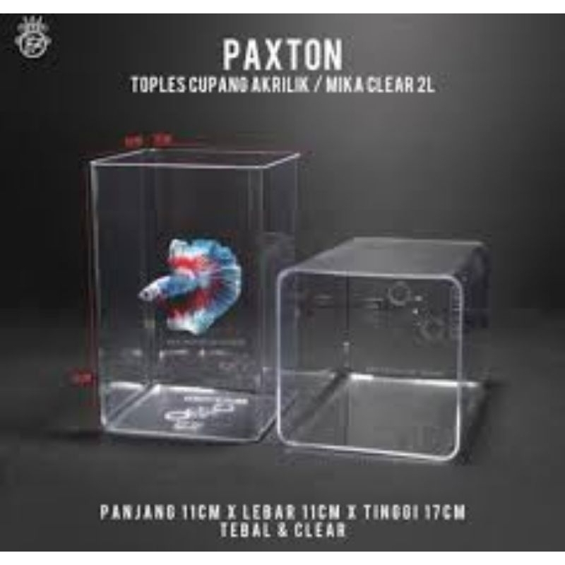 toples ikan cupang 1liter/4 liter