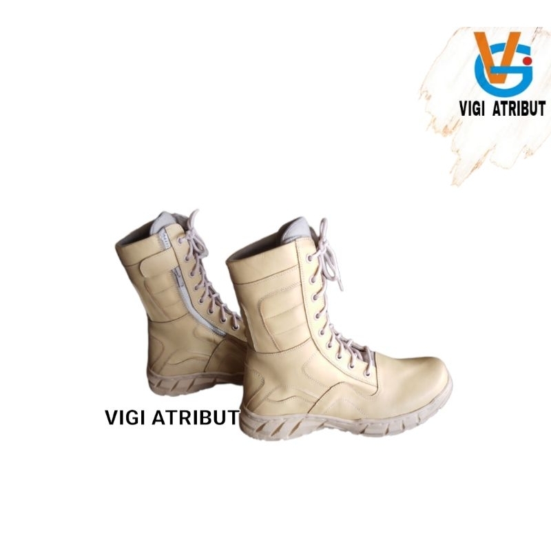 sepatu Cream Satpol PP