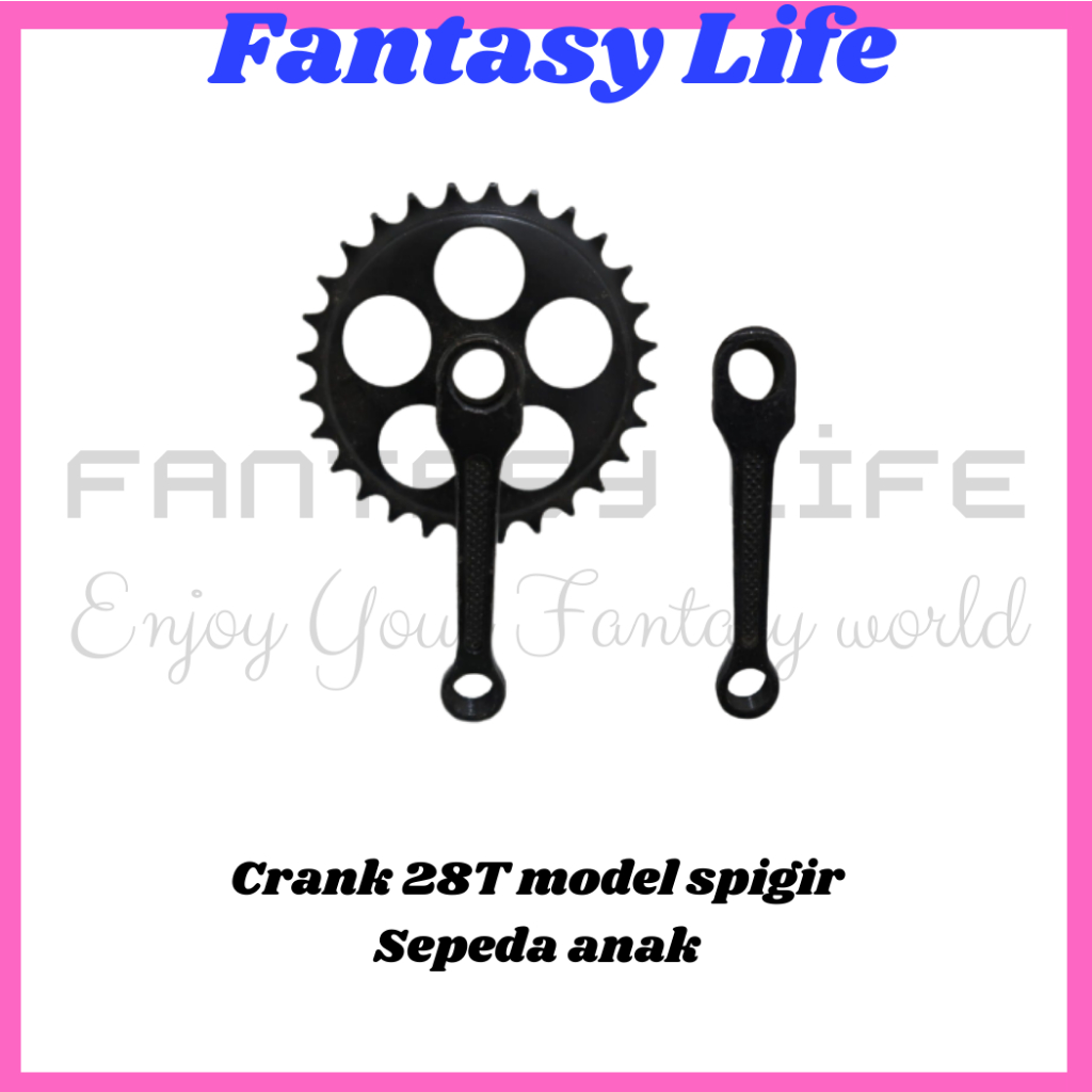 Fantasy Crank gir model spigir sepeda anak