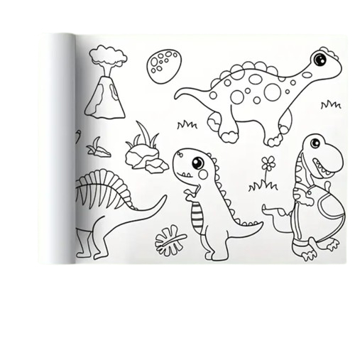 

Roll Kertas Mewarnai Tempel Dinding Coloring Paper Panjang 300cm Aneka Design WEO YUHB30