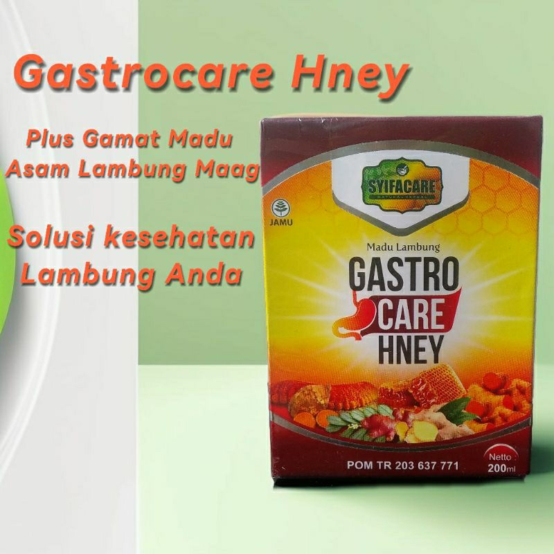 

Gastrocare Hney Plus Gamat Madu Asam Lambung Maag