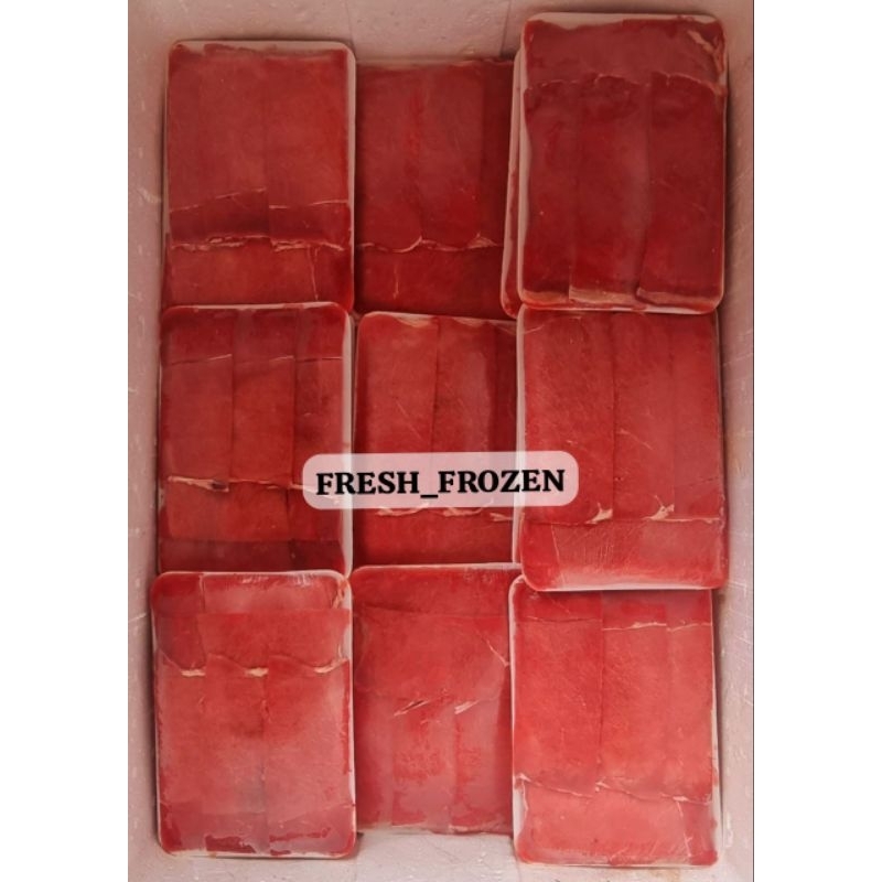 

USA Beef Slice Non Fat 500gram Premium / Beef Slice Tanpa Lemak Segar