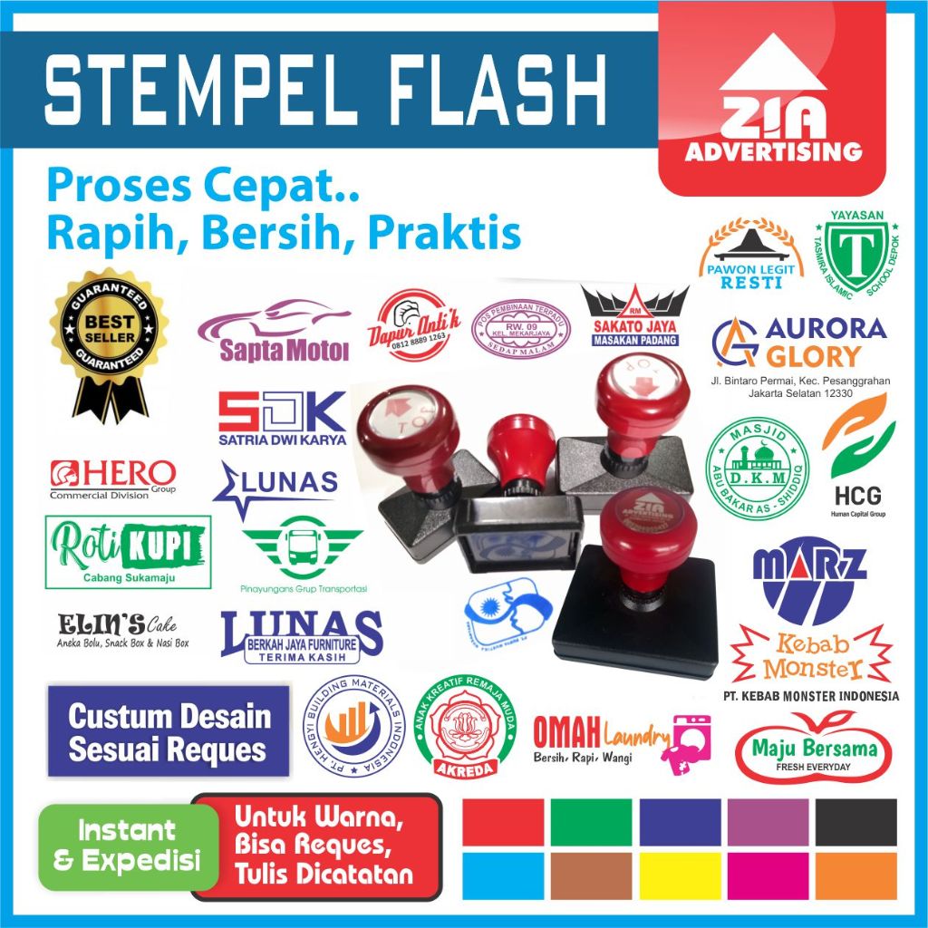 

Stempel Otomatis, Stempel Flash Cepat Murah