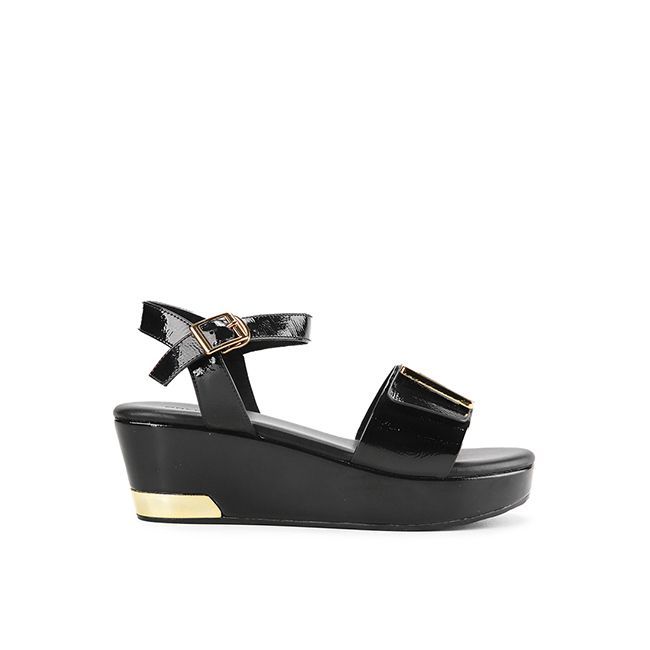 Obermain Sandals Wedges Wanita Nika Dovin