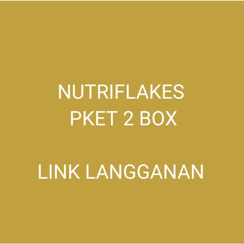 

NUTRIFLAKES PKET 2 BOX