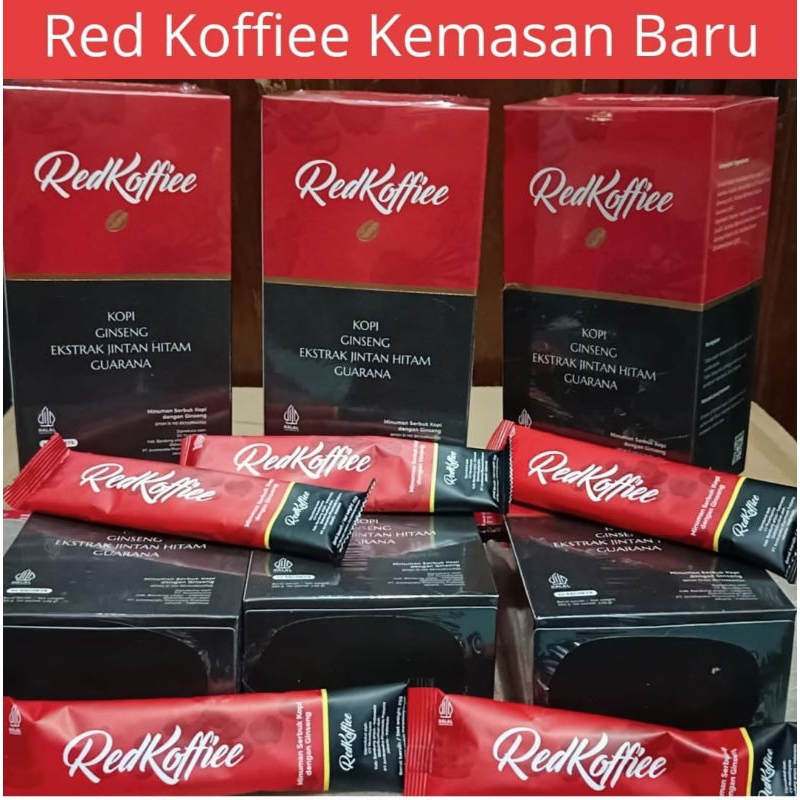 

Kopi Merah Original Red Koffiee Herbal 1 box isi 10 sachet