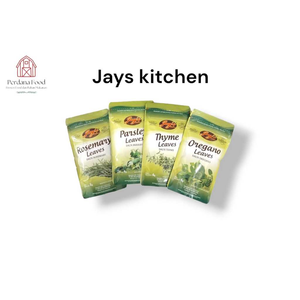 

Jay's Kitchen Natural Herbs Zip Lock, Bumbu Rempah Alami