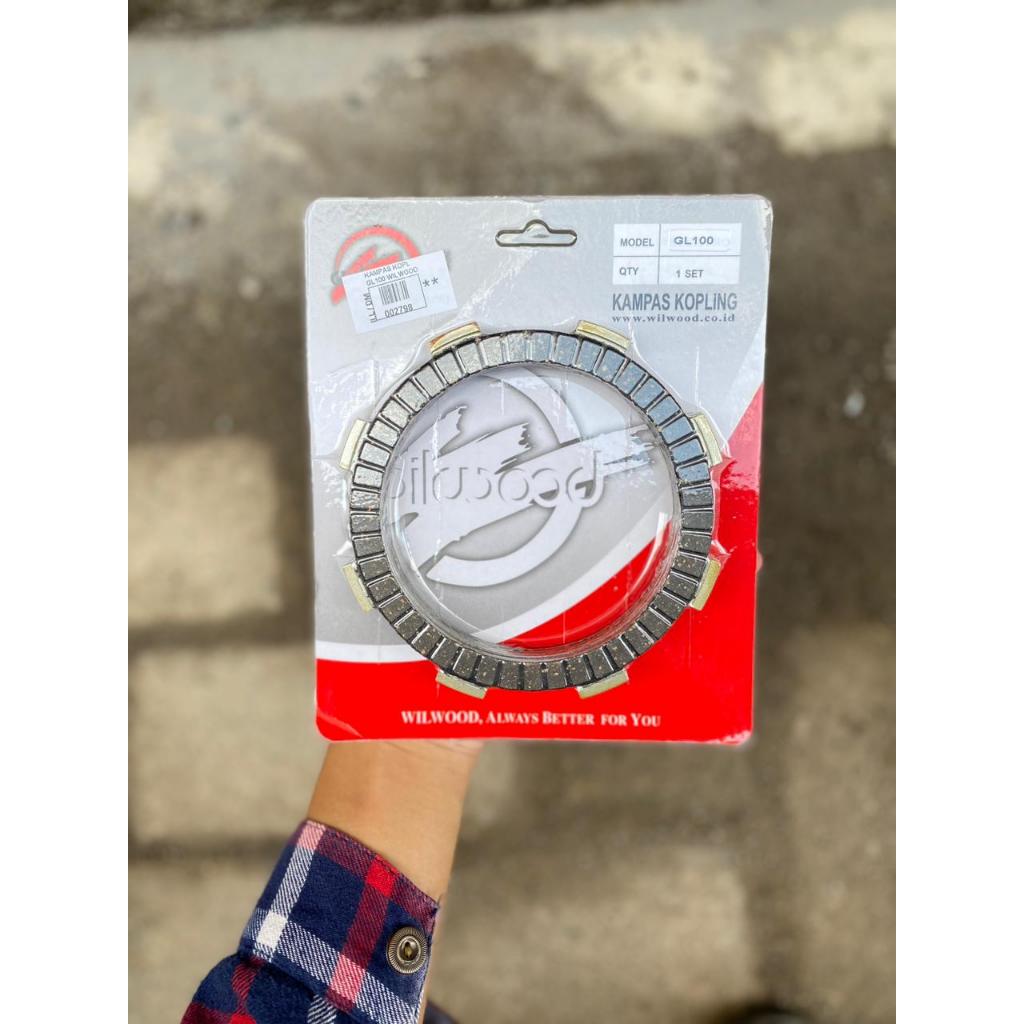 KAMPAS KOPLING GL100 MERK WILWOOD || KAMPAS KOPLING GL 100 WILWOOD NPP
