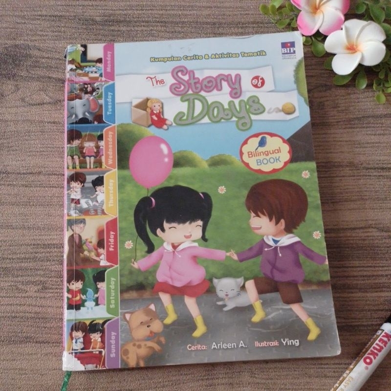 The story of days Arleen A preloved