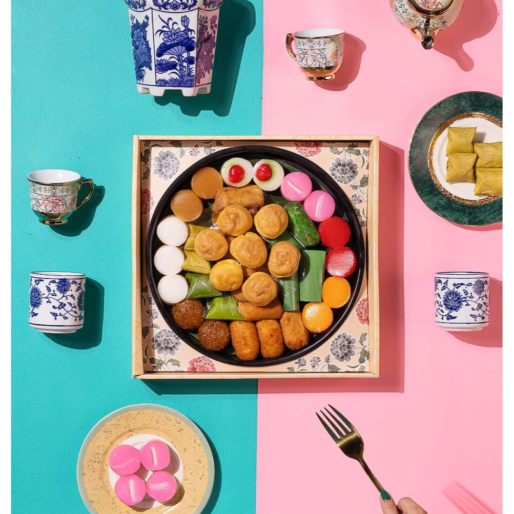 

Gouw Legacy Box Set of 39pcs - Kue Tampah & Jajanan Pasar