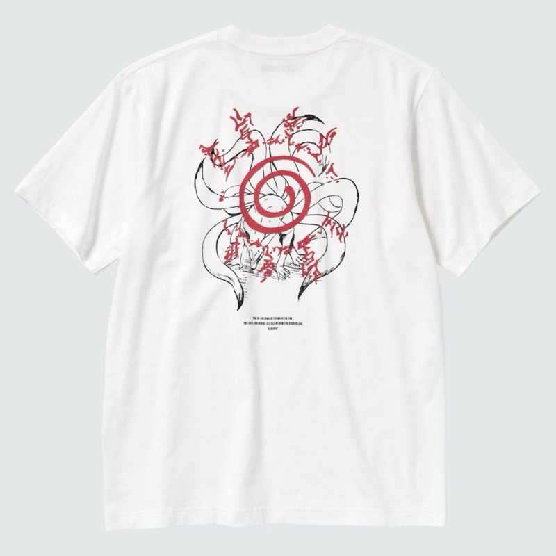 Naruto Nine Tile UT Uniqlo Original