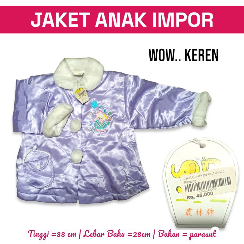 Jaket Satin anak