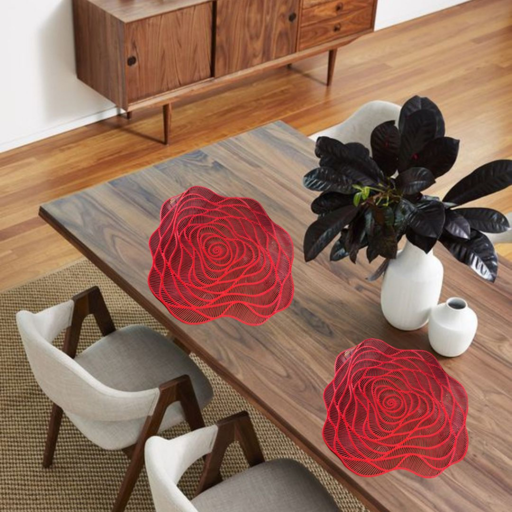 Taplak Meja / Tatakan Piring Meja Makan / Alas Piring Tahan Panas