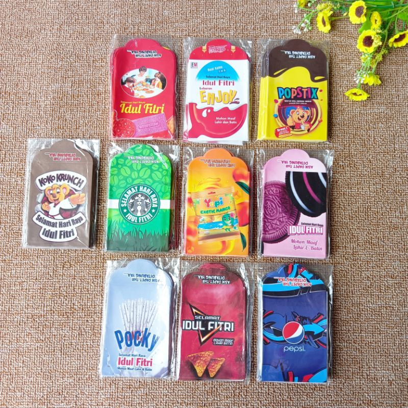 

AMPLOP LEBARAN MURAH MOTIF SNACK