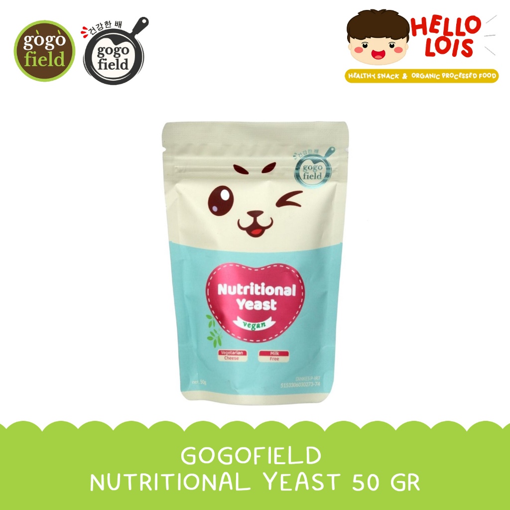 

GOGOFIELD NUTRITIONAL YEAST 50 GR EXPIRED 12/24