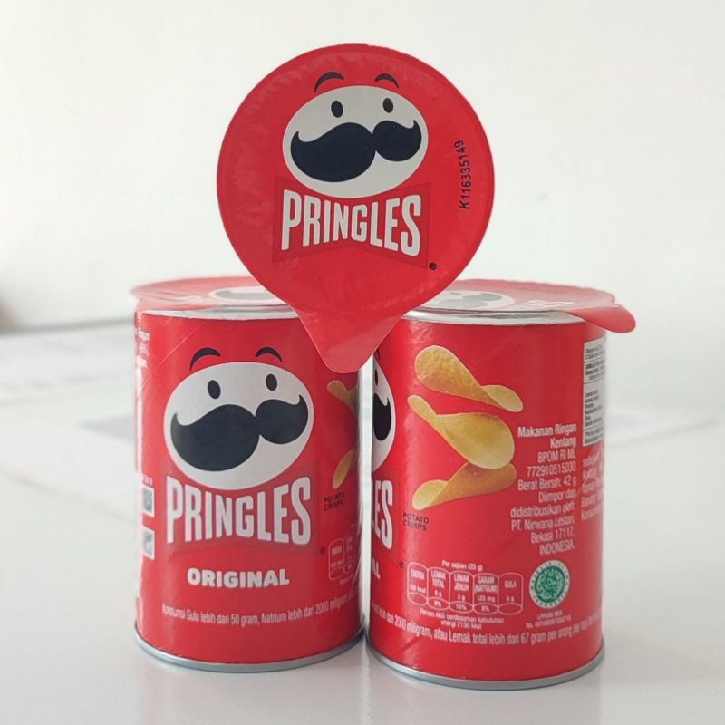 

Pringles Mini 42 gr, Keripik Kentang dalam kemasan kaleng mini