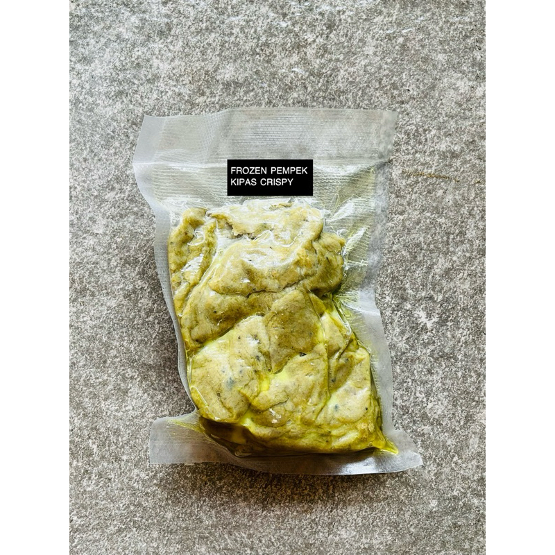 

FROZEN PEMPEK KIPAS PEMPEK KULIT CRISPY ISI 15PCS