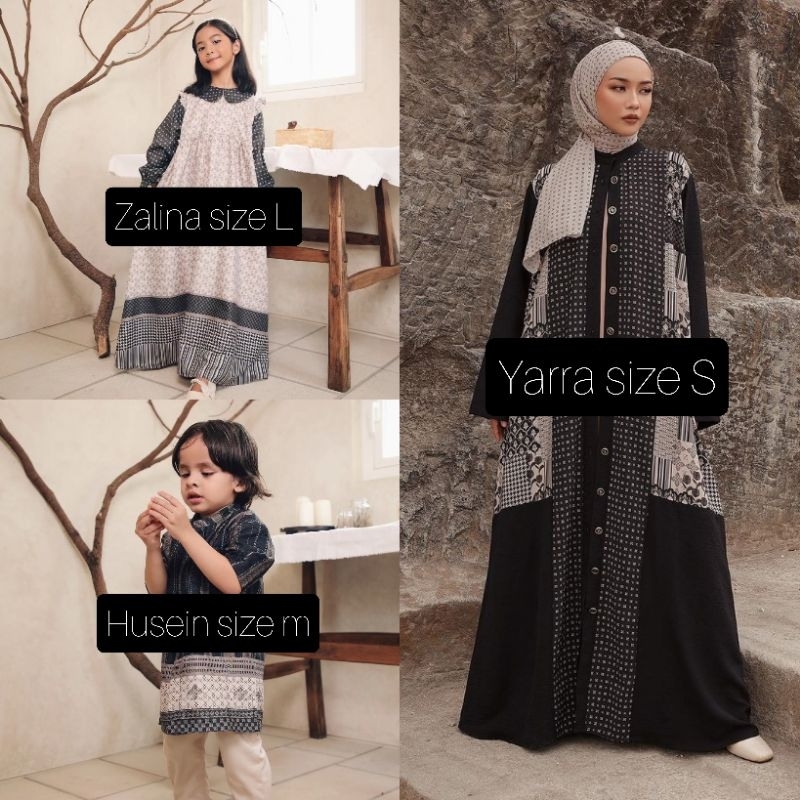 YARRA ABAYA ZASKIA SUNGKAR | ZALINA DRESS KIDS by ZASKIA SUNGKAR | HUSEIN KOKO KIDS by ZASKIA SUNGKA