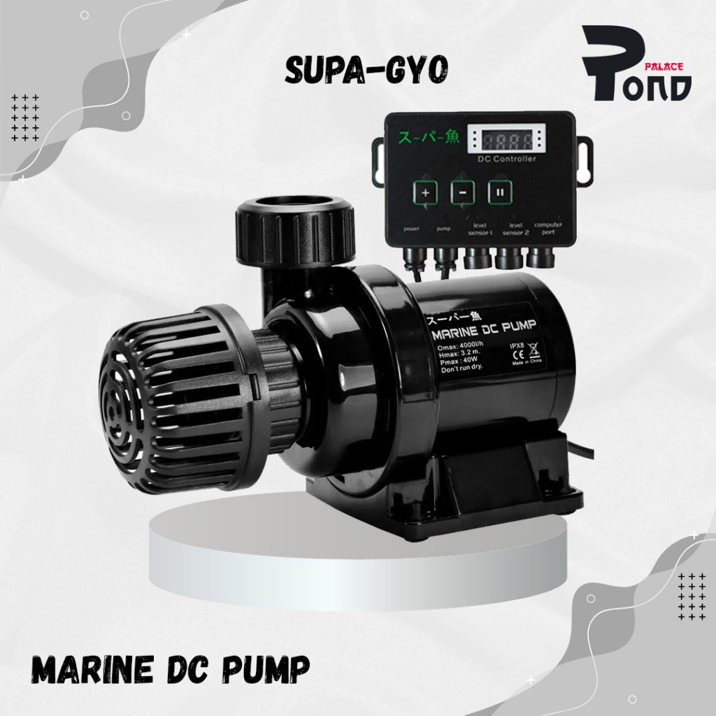 Water Pump Marine Dc Pump Supa-Gyo 15000 Lph Pompa Air Controller