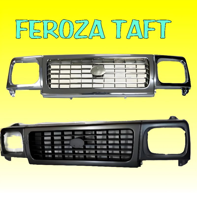 grill feroza taft klasik standar gril rambang chrome hitam ferosa