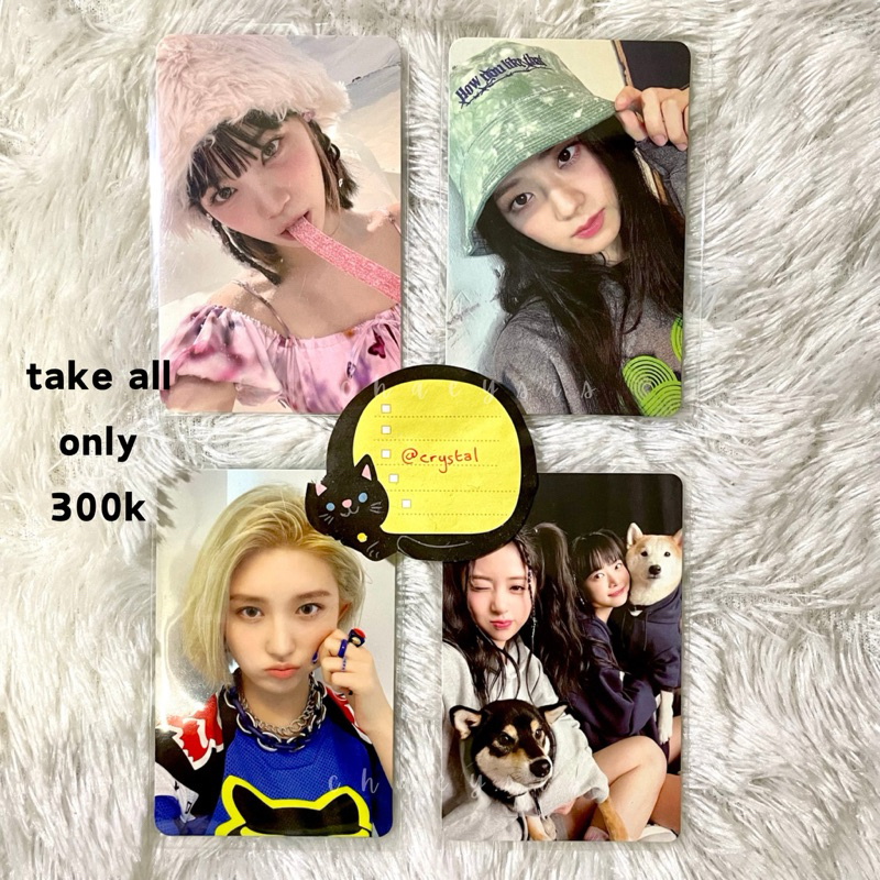 Photocard Lesserafim Chaewon Frozen Aquamarine Sourbelt Antifragile Yupi Bundle Yunjin Eunchae Unfor