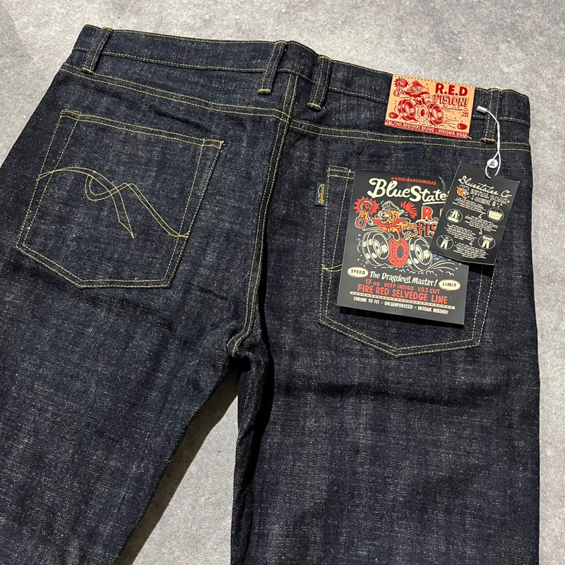 Bluestates selvedge 17oz size 34