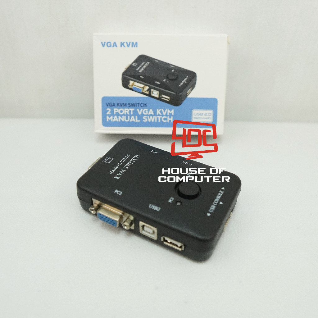 KVM SWITCH 2 PORT USB MANUAL