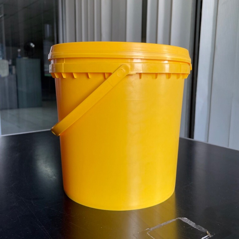 Makin laris Ember plastik 4 liter Pail 4 liter 45KG cocok untuk selai cat dan penyimpanan makanan Ku