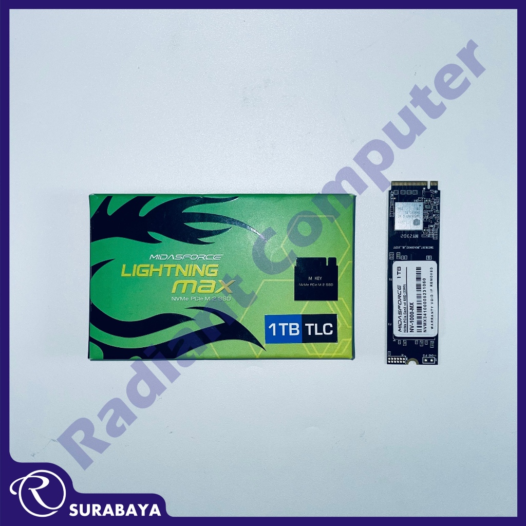 SSD M2 NVMe Midasforce Lightning Max 1TB