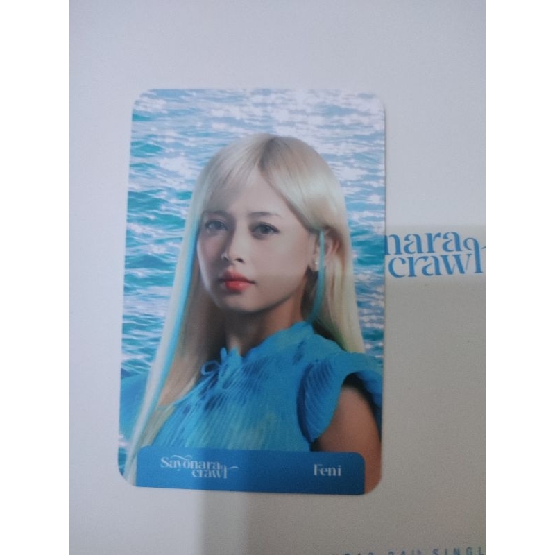 Photocard Feni JKT48 Sayonara Crawl