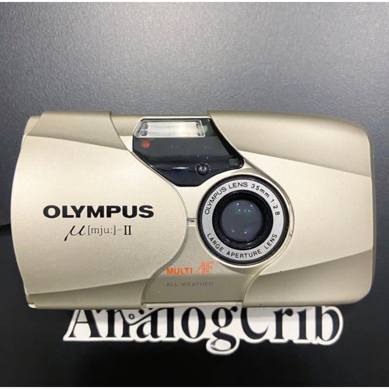 kamera analog olympus mju ii