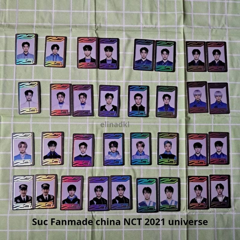 [READY STOCK] SUC Special UC Card NCT 2021 Universe Fanmade China Taeil Johnny Taeyong Yuta Kun Doyo