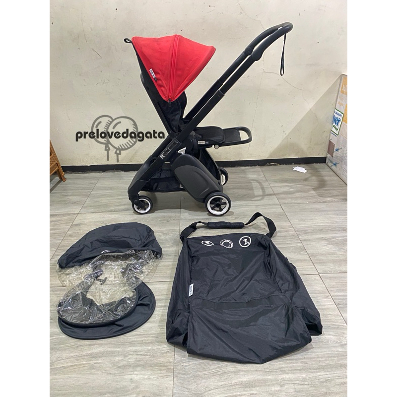 preloved stroller bugaboo ant lengkap acc