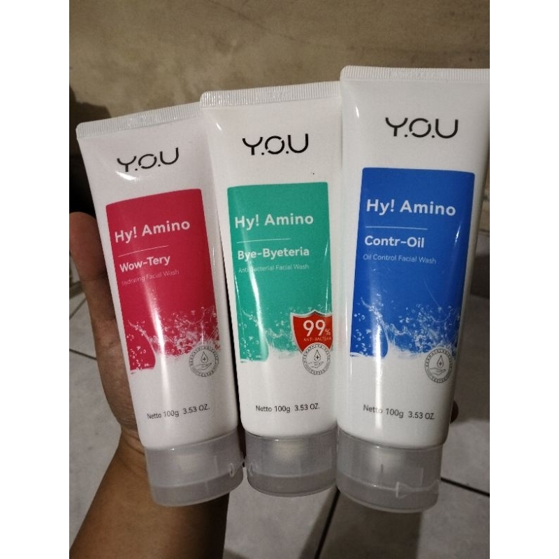 YOU facial wash/sabun muka amino