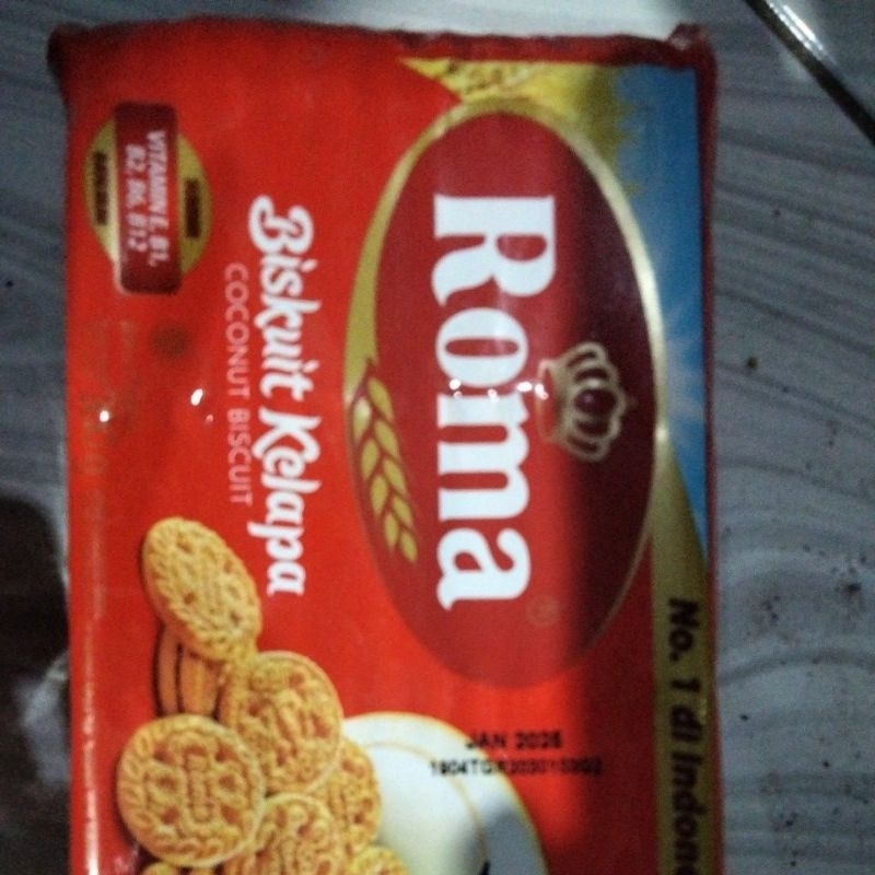 biskuit kelapa roma