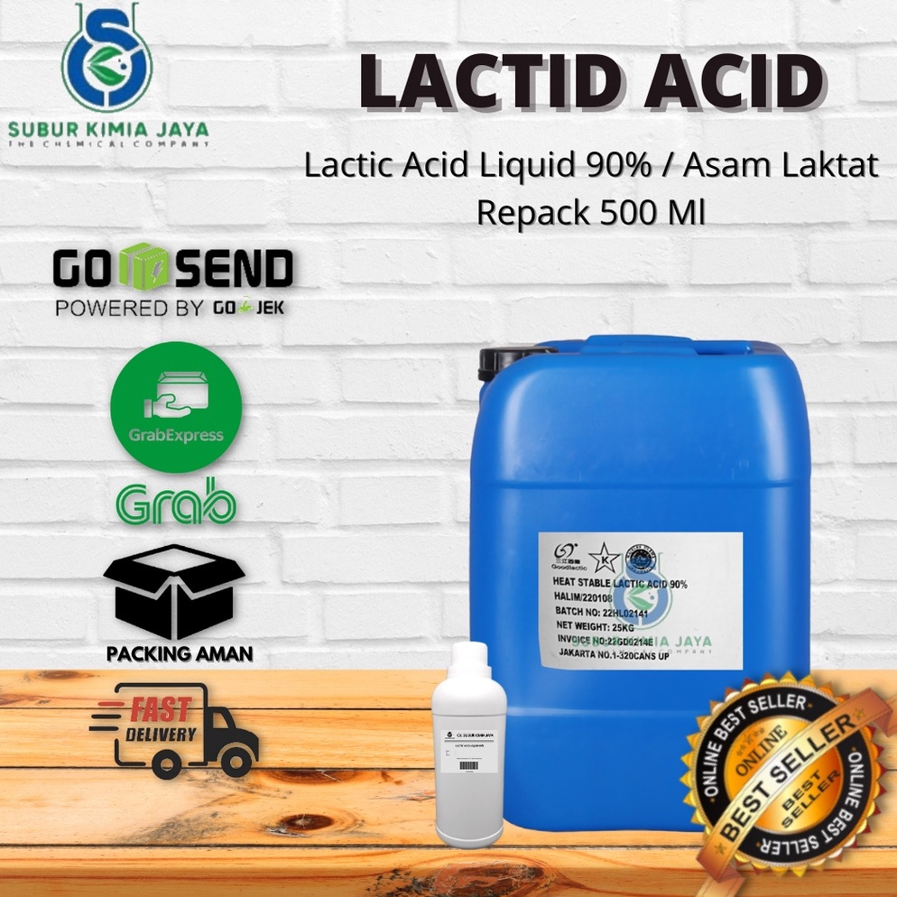 

ULI263 SALE Lactic Acid 9 Food Grade Asam Laktat 5 Ml