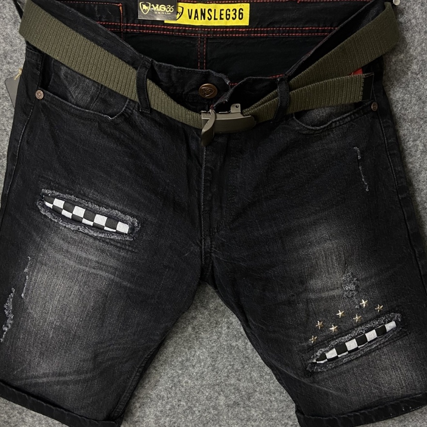 Paling Laku Celana Jeans Pendek Sobek Pria Keren