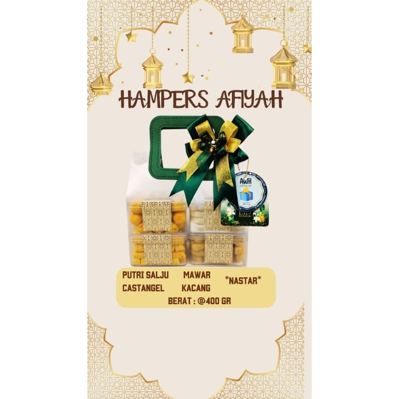 

HAMPERS COOKIES LEBARAN