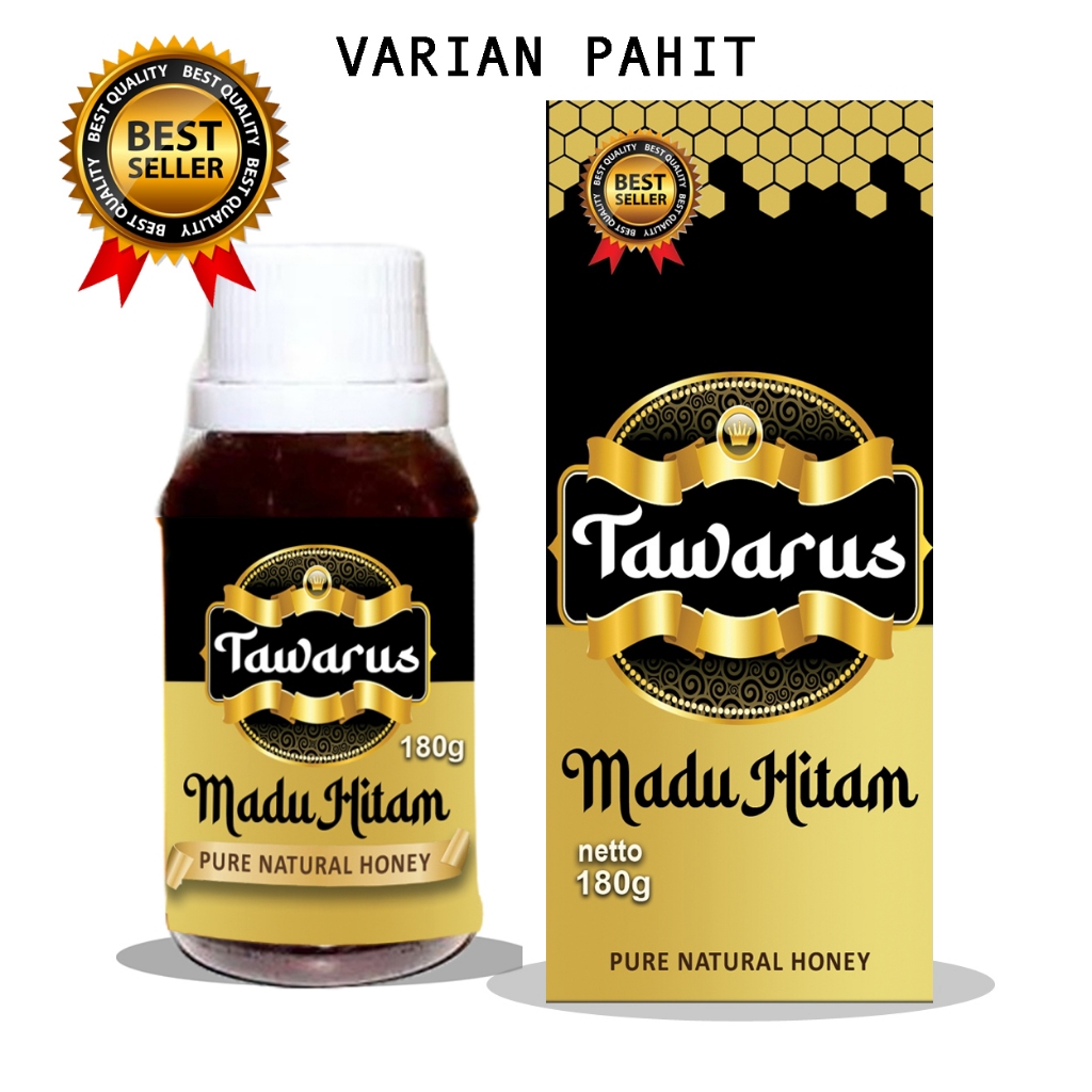 

Madu Hitam Pahit Tawarus plus propolis