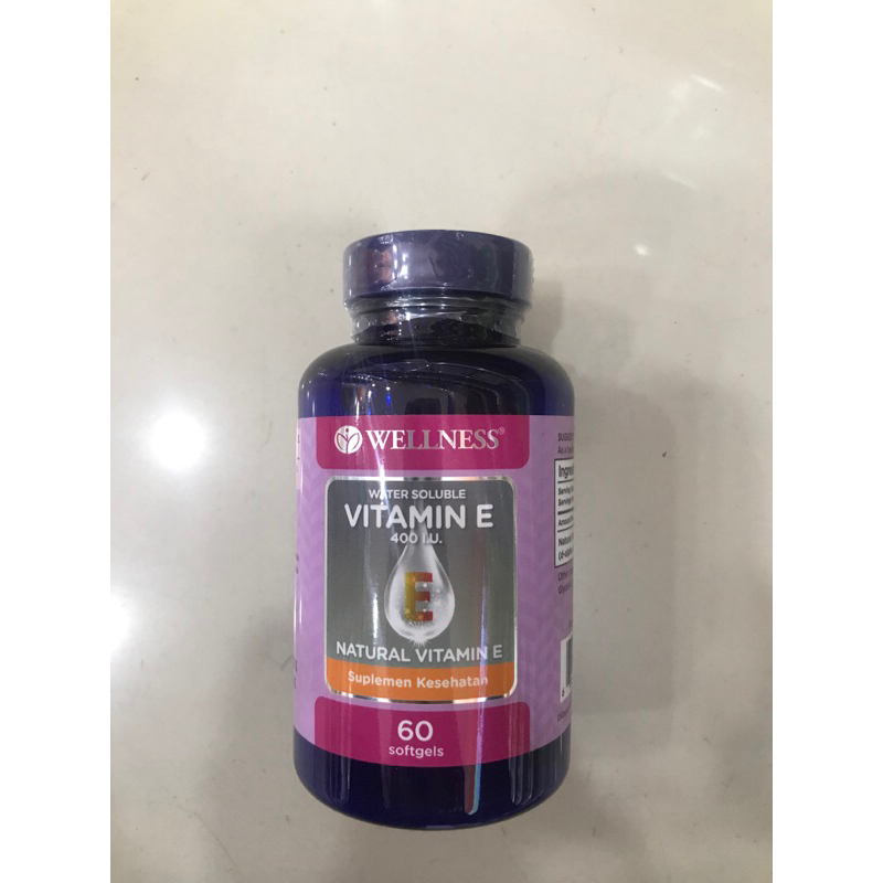 WELLNESS VITAMIN E 400iu 60sofgel
