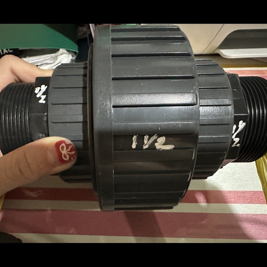 Water mur watermur drat luar 1.5" 1 1/2" 11/2" 1,5" inch pvc
