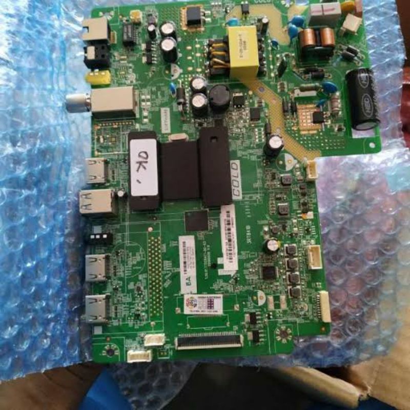 MESIN/MAIN BOARD/MB TV LED PANASONIC TH-32HS500G REDY SOKET BESAR DAN KECIL