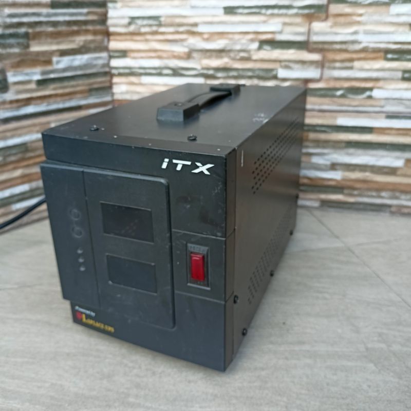 LAPLACE ITX 1000VA it isolation transformer trafo penurun volt Ground