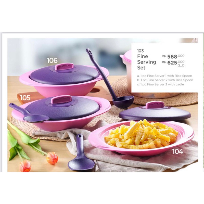 Fine Serving Set Tulipware