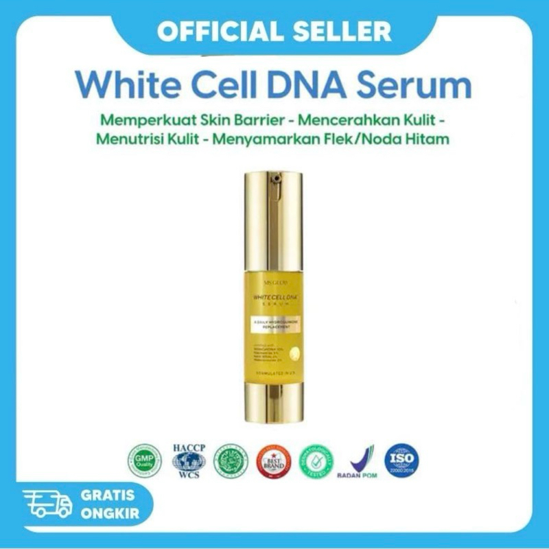 READY STOCK SERUM WHITE CELL DNA MS GLOW