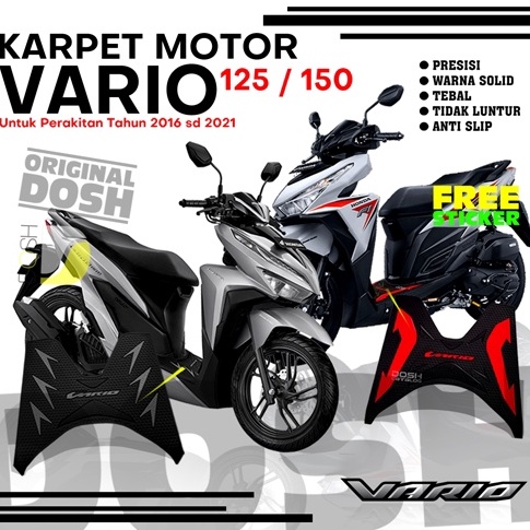 Stok banyak Karpet Vario 15  Karpet vario 125  Karpet motor vario 125  Karpet vario 125 old  Karpet 