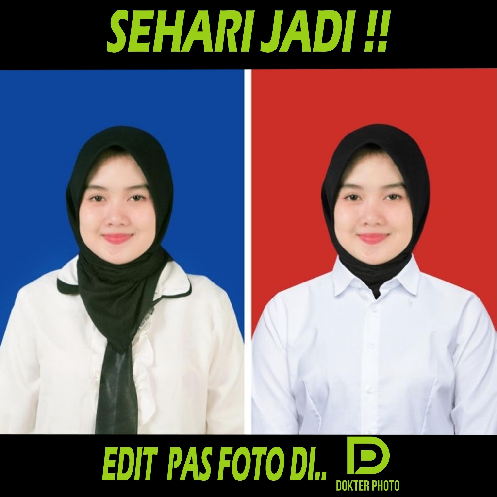 PROFESIONAL EDITING PAS FOTO/EDIT FOTO LAMARAN KERJA/EDIT FOTO GANTI JAZ/EDIT FOTO GANTU KEMEJA/BLAZ